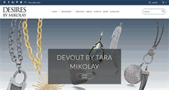 Desktop Screenshot of desiresbymikolay.com